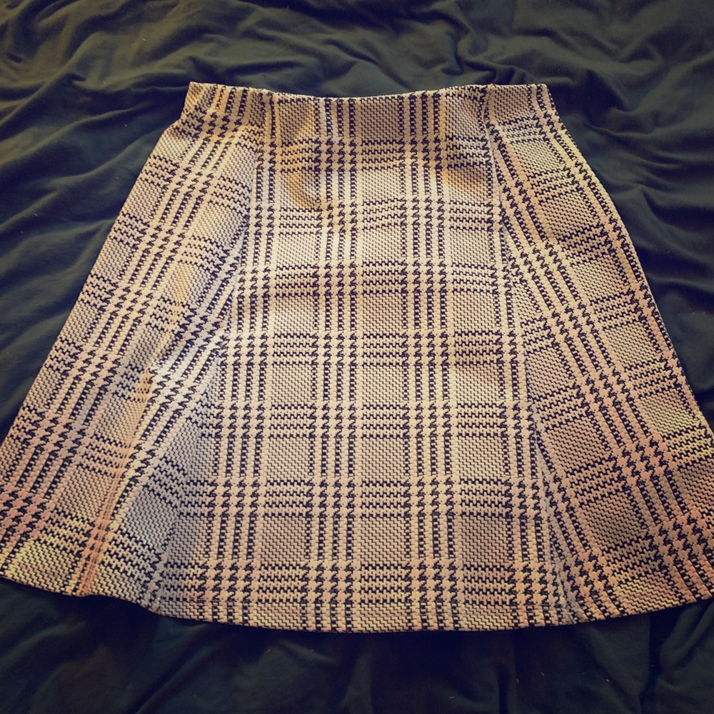 Plaid Skater Skirt
